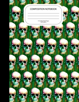 Paperback Composition Notebook: Skulls Book