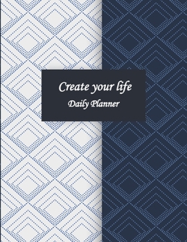 Paperback Daily Planner (53 weeks): Cool and Vintage Cover 8.5 X 11 in, large space to note and write your daily schedule as well as a to do list. Book