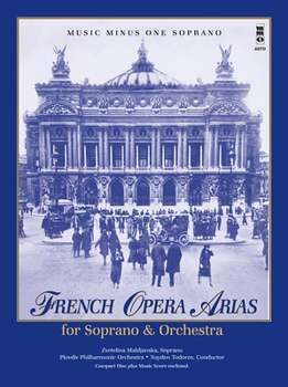 Paperback French Opera Arias for Soprano and Orchestra Book