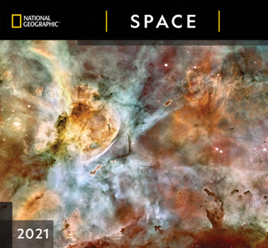 Calendar Cal 2021- National Geographic Space Wall Book
