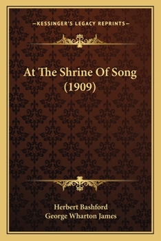 Paperback At The Shrine Of Song (1909) Book