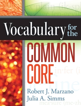 Paperback Vocabulary for the Common Core Book