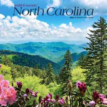 Calendar North Carolina Wild & Scenic 2022 Square Book