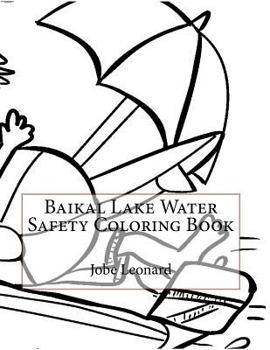 Paperback Baikal Lake Water Safety Coloring Book