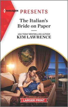 Mass Market Paperback The Italian's Bride on Paper: An Uplifting International Romance [Large Print] Book