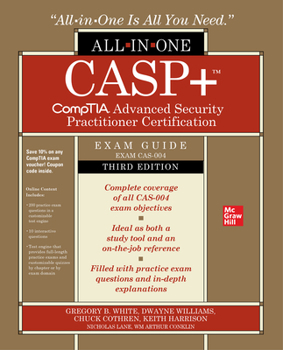 Paperback Casp+ Comptia Advanced Security Practitioner Certification All-In-One Exam Guide, Third Edition (Exam Cas-004) Book