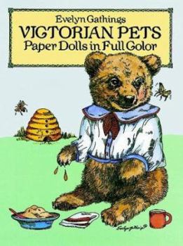 Paperback Victorian Pets Paper Dolls in Full Color Book