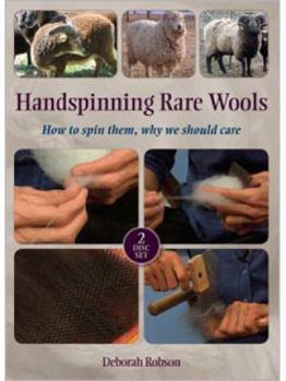 DVD Handspinning Rare Wools Book
