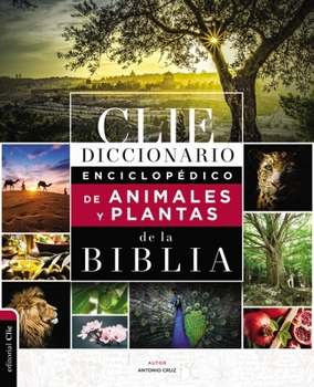 Hardcover Diccionario Enciclopédico de Animales Y Plantas de la Biblia [Spanish] Book