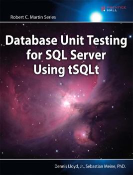 Paperback Database Unit Testing for SQL Server Using Tsqlt Book