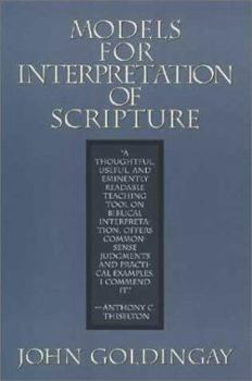 Paperback Models for Interpretation of Scripture Book