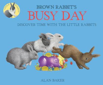 Hardcover Brown Rabbit's Busy Day Book