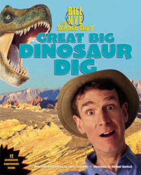 Hardcover Great Big Dinosaur Dig Book