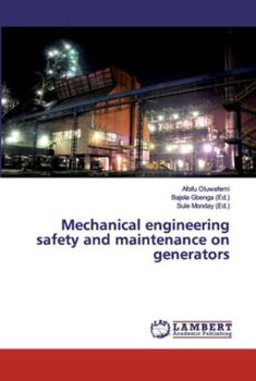 Paperback Mechanical engineering safety and maintenance on generators Book