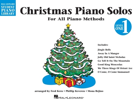 Paperback Christmas Piano Solos for All Piano Methods, Level 1 Book