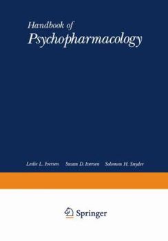 Hardcover Handbook of Psychopharmacology: Vol. 17: Biochemical Studies of CNS Receptors Book