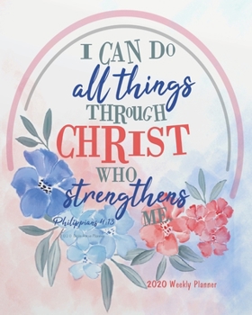 2020 Bible Verse Planner: Bible quotes 2020 Calendar Floral Cover: A Year -  365 Daily journal Planner Calendar Schedule Organizer, 8x10 inches (Bible ... 2020 Weekly Planner/2020 Planner Series)