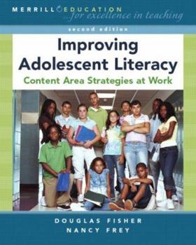 Paperback Improving Adolescent Literacy: Content Area Strategies at Work Book