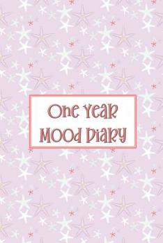 Paperback One Year Mood Diary: Undated Mood Tracker Book