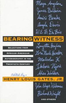 Paperback Bearing Witness: African-American Autobiography Book