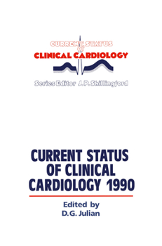 Hardcover Current Status of Clinical Cardiology 1990 Book
