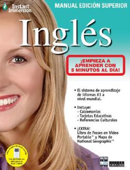 Paperback Instant Immersion Ingles [With Map and DVD-ROM] [Spanish] Book