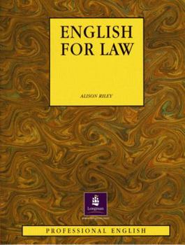 Paperback English for Law Book