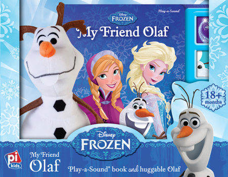 Hardcover Disney Frozen - My Friend Olaf Sound Book and Plush - Pi Kids Book