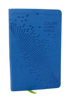 Imitation Leather Nkjv, Color Code Bible for Kids, Blue Leathersoft, Comfort Print Book