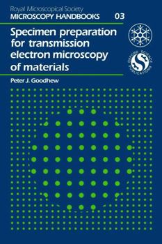 Paperback Specimen Preparation for Transmission Electron Microscopy of Materials Book