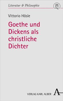 Hardcover Goethe Und Dickens ALS Christliche Dichter [German] Book