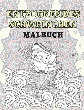 Paperback Entzückendes Schweinchen - Malbuch [German] Book