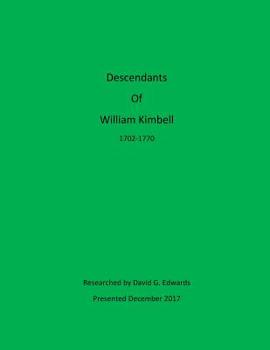 Paperback Descendants of William Kimbell Book