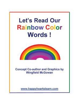 Paperback Let's Read Our Rainbow Color Words Book