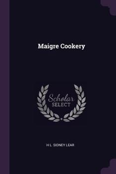 Paperback Maigre Cookery Book