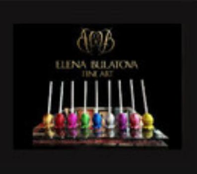 Hardcover Sculptures Lollipops and Popsicles "Sweet Life" by Elena Bulatova Book