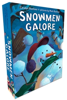 Hardcover Snowmen Galore (box set of 4) Book