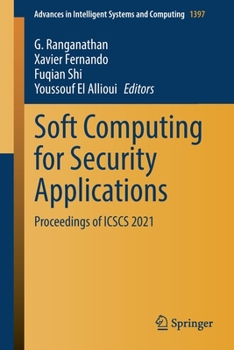 Paperback Soft Computing for Security Applications: Proceedings of Icscs 2021 Book
