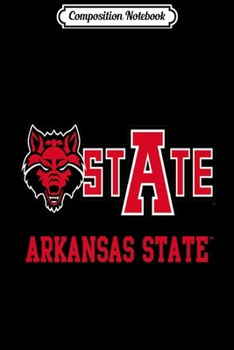 Composition Notebook: Womens Arkansas State Red Wolves NCAA PPAKS25 Journal/Notebook Blank Lined Ruled 6x9 100 Pages