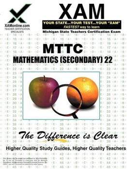 Paperback MTTC Mathematics (Secondary) 22 (XAM MTTC) Book