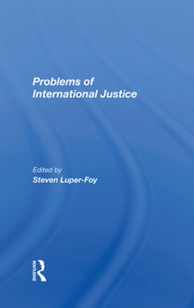 Hardcover Problems Of International Justice Book