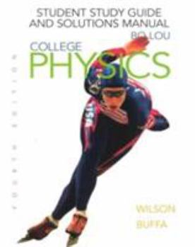 Paperback College Physics: Student Study Guide and Solutions Manual Book