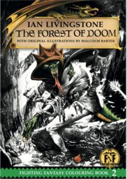 Paperback Official Fighting Fantasy Colouring Book 2: The Forest of Doom Book