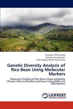 Paperback Genetic Diversity Analysis of Rice Bean Using Molecular Markers Book