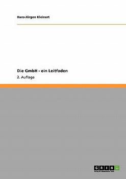 Paperback Die GmbH - ein Leitfaden: 2. Auflage [German] Book