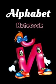 Paperback Alphabet Letter N: School Notebook Gift For Kids Gift: Lined Notebook / Journal Gift, 120 Pages, 6x9, Soft Cover, Matte Finish Book