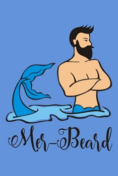 Paperback Mer Beard: Comic Book Notebook Paper Book