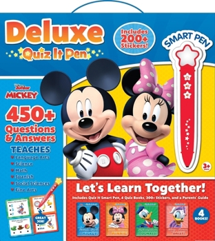Misc. Disney Junior Mickey Mouse Clubhouse: Deluxe Quiz It Pen Let's Learn Together Sound Book Set: Let's Learn Together! [With Battery] Book