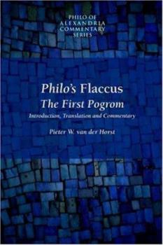 Paperback Philo's Flaccus: The First Pogrom Book