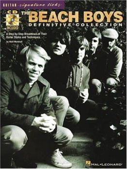 Paperback The Beach Boys Definitive Collection: A Step-By-Step Breakdown of Their Guitar Styles and Techniques [With CD] Book